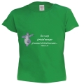 Tricou verde copii, Sa cauti strictul necesar!